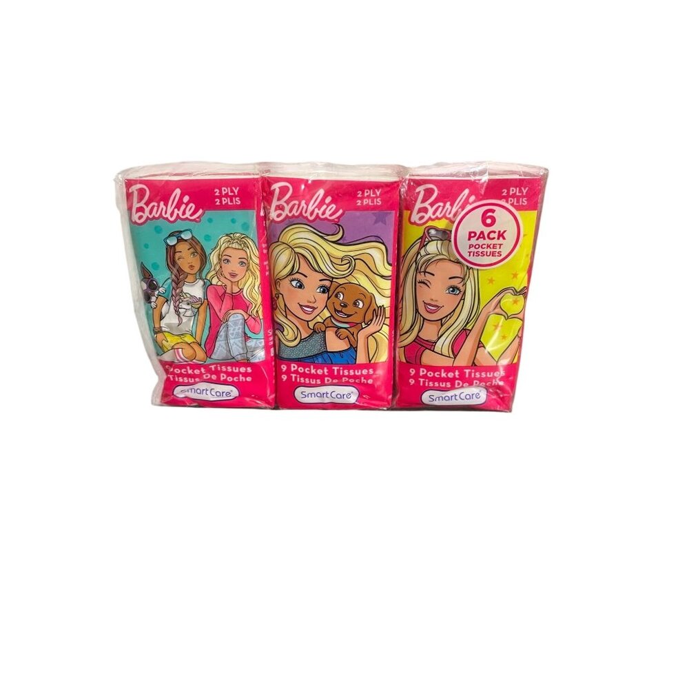 Barbie 2-Ply Tissues - 6 Pack